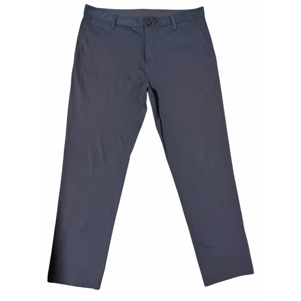 RHONE Commuter Pants Slim Fit Performance Blue Gray  Men's Size 35 x‎ 30